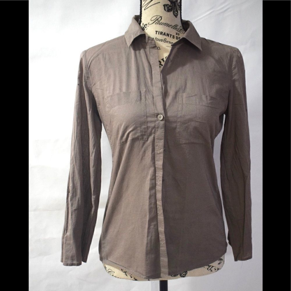 ANN TAYLOR Button Down work/office  Shirt